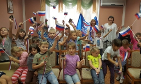 Познавательный практикум в честь Дня флага Российской Федерации прошел в Митино