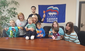 Митинское отделение партии «ЕДИНАЯ РОССИЯ» посетили подшефный Детский дом.