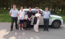 Противопожарный рейд провели в Москворецком парке