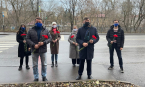 Единороссы северо-запада Москвы почтили память погибших при исполнении служебных обязанностей сотрудников МВД