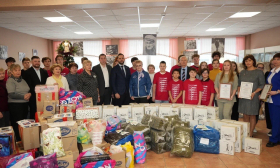 В СЗАО собрали еще один большой гуманитарный груз для наших ребят в зоне СВО