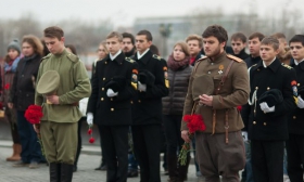 Молодогвардейцы СЗАО почтили память погибших в Первой Мировой войне